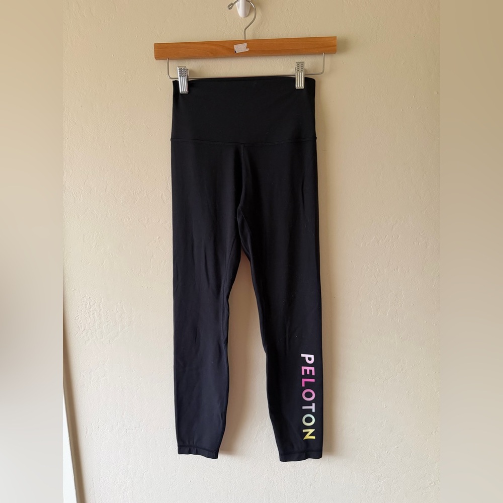 Lululemon x Peloton Align Leggings‎ bLack size 4